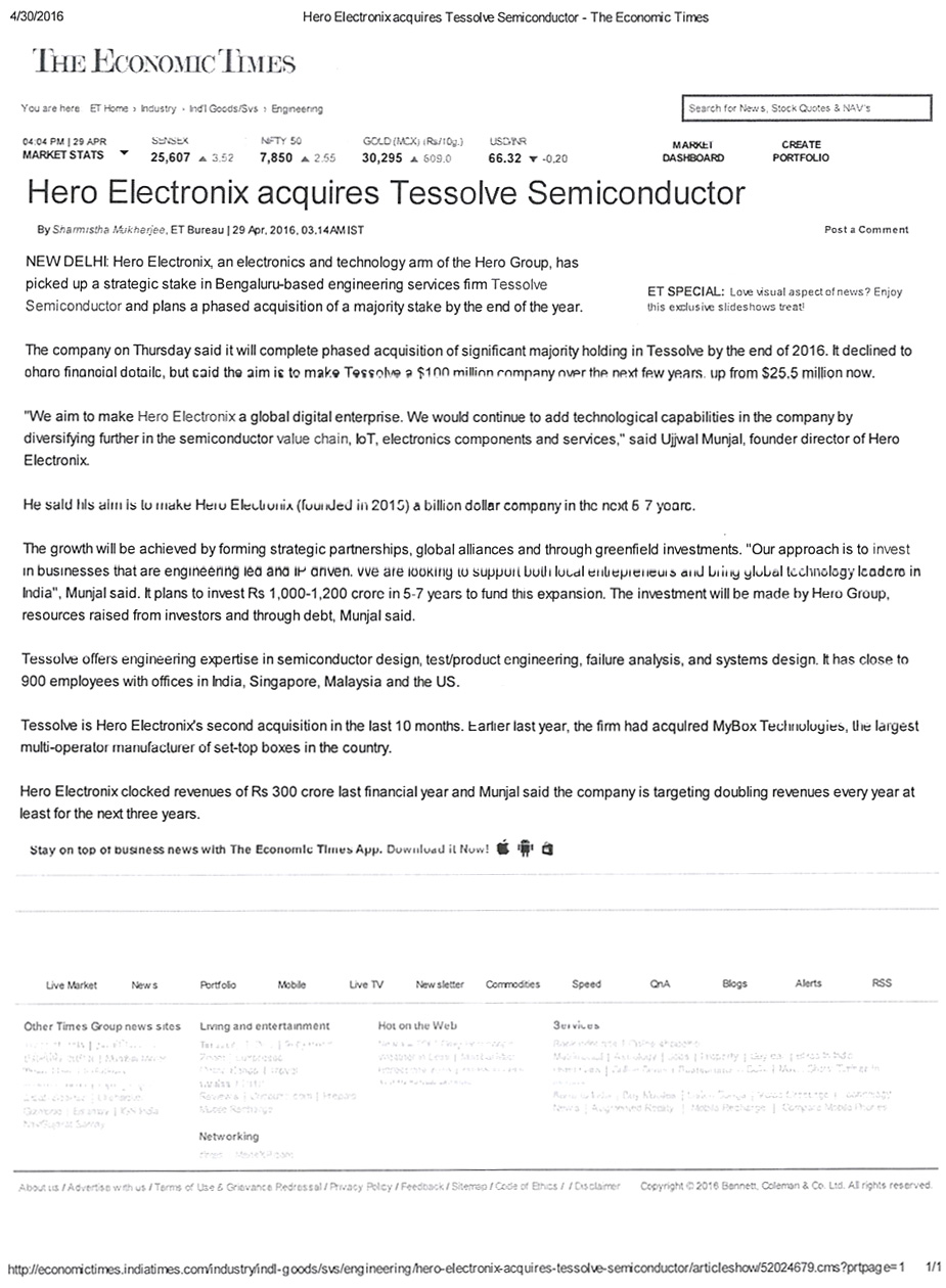 News Paper Add Page 1