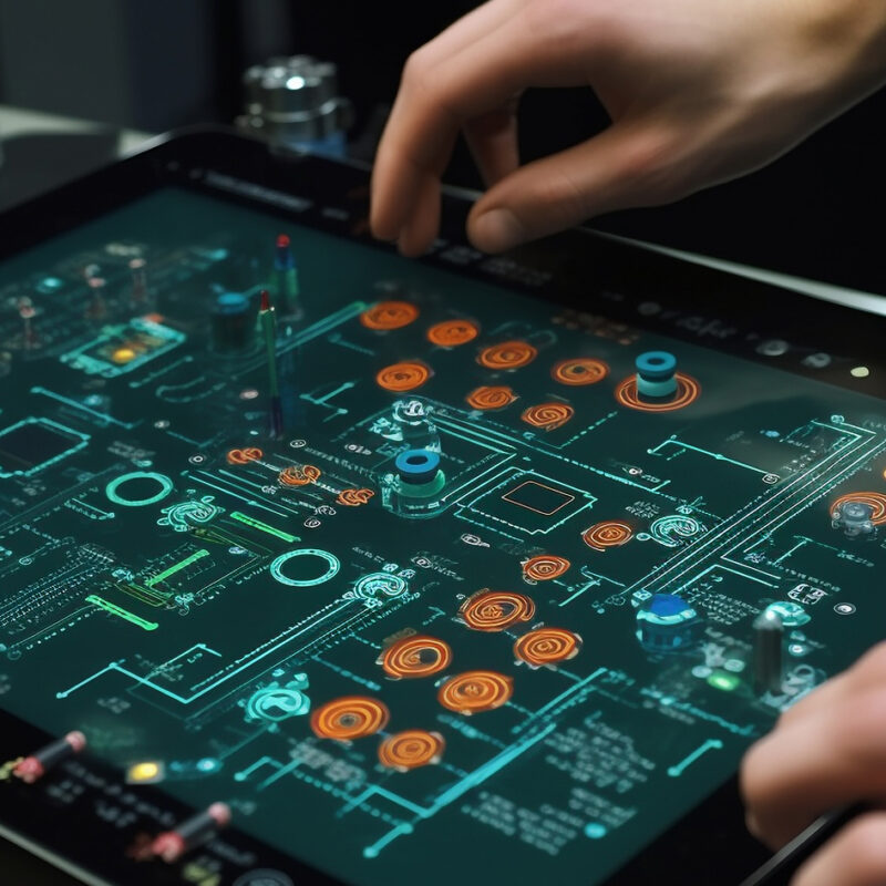 Human Hand Skillfully Soldering Complex Circuit Board Generated By Ai 1 1